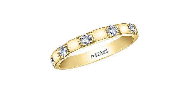 Unazë 14K e rrumbullakët LG Diamant Solitaire - 0,25CT