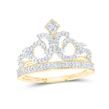 10k Diamond Crown - 1/5TW