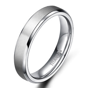 Titanium Wedding Band - 420-18