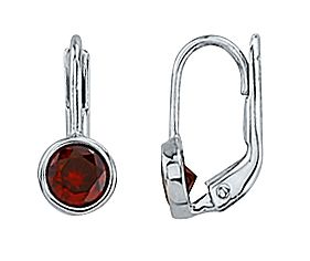 10K Birthstone Earrings White N4972