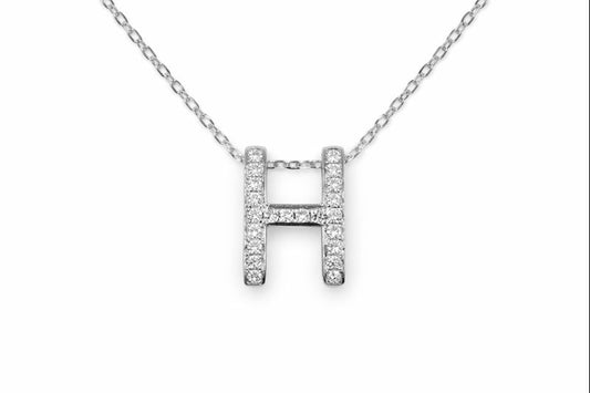 18K White Gold Diamond Necklace - 0.30Ct