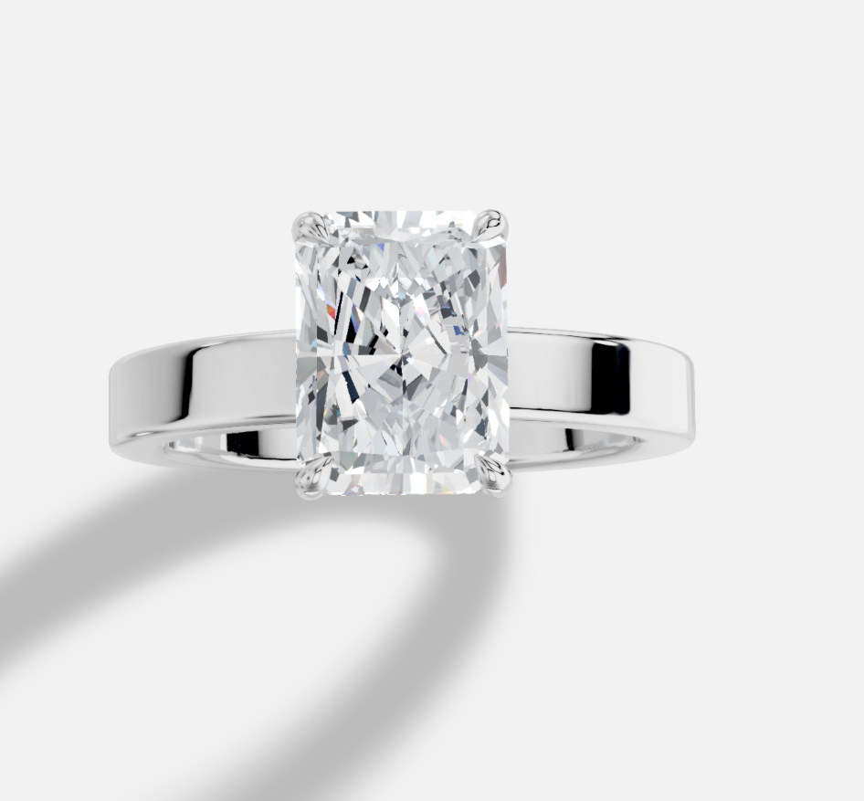 Unazë 14K e rrumbullakët LG Diamant Solitaire - 0,25CT