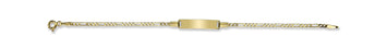 10K Yellow Gold Kids Bracelet - 1003