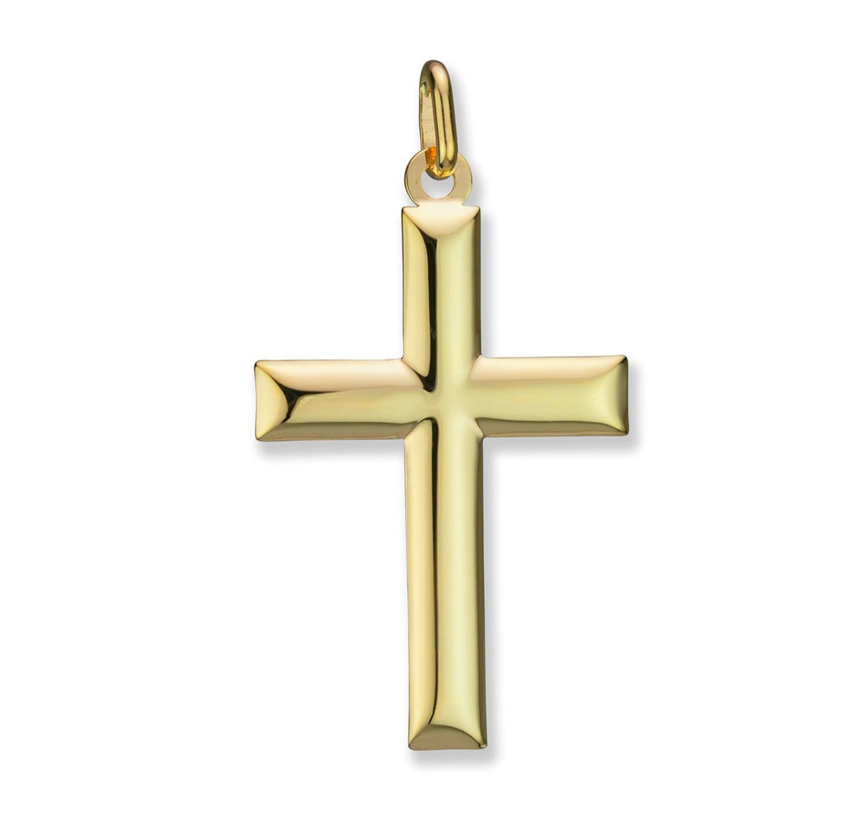 14K Yellow Gold Large Cross - 1515