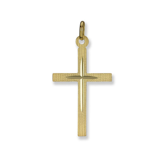 10K DC Gold Cross