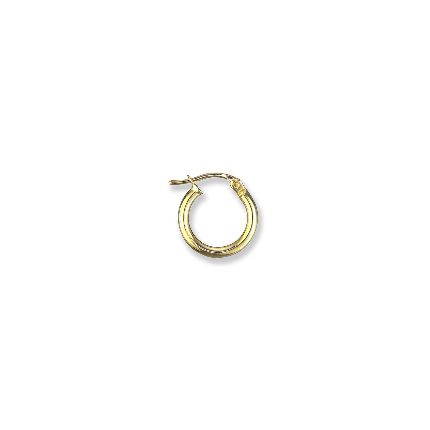 14K Yellow Gold Hoop Earrings - 2211