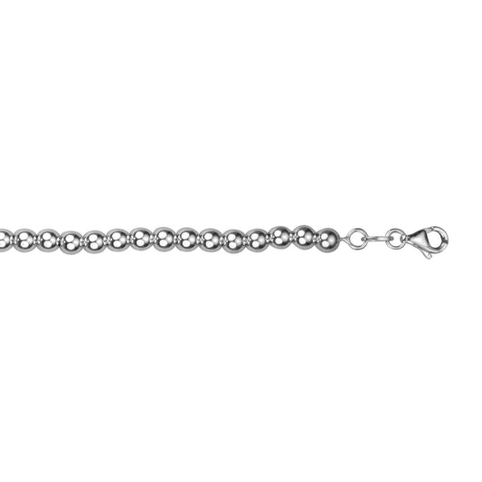 14K White Gold Chain and Bracelet - 2901