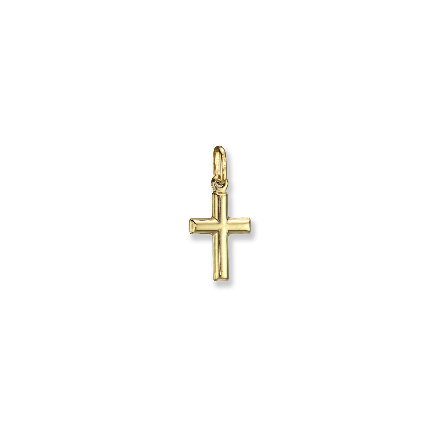 18K Yellow Gold Cross - 3205