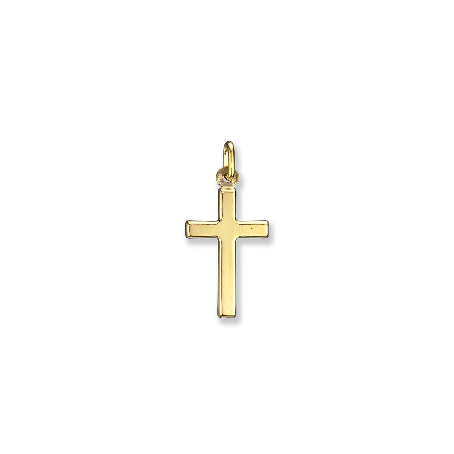 18K Yellow Gold Cross - 3206