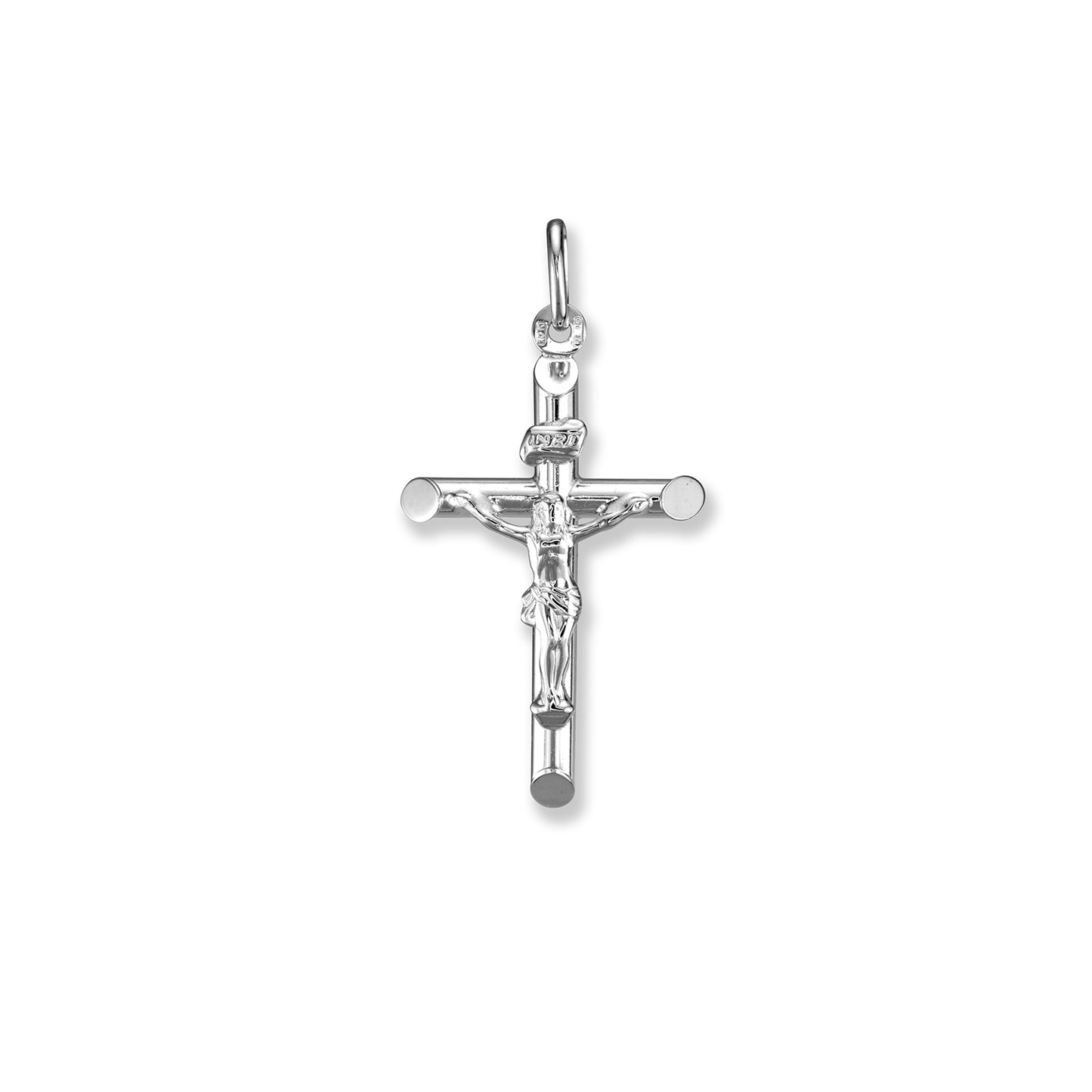 925 Sterling Silver Crucifix Cross Pendant  SI-RJ-3502