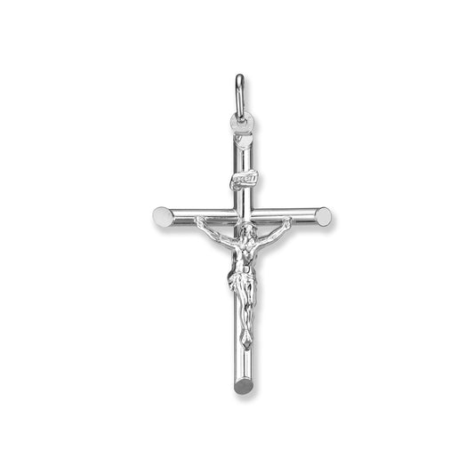 925 Sterling Silver Crucifix Cross Pendant  SI-RJ-3503