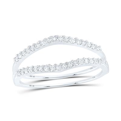 14k Diamond ring enhancer - 1/4TW