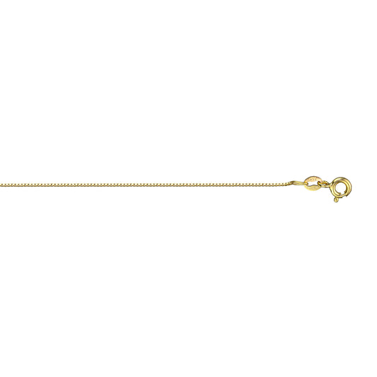 10K Yellow Gold Box Chain - 701