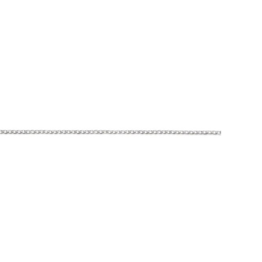 10K White Gold Anklet - Shimmers 7068A