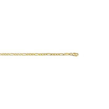 10K Yellow Gold Anklet - Shimmers SH-7070A