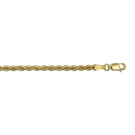 10K Yellow Gold Rope Chain - 852