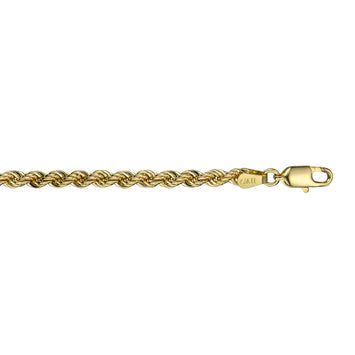 10K Yellow Gold Rope Chain - 854