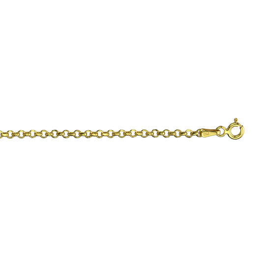 10K Yellow Gold Bracelet/Chain/Anklet -880