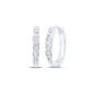 10k Diamond Hoop Earrings - 1/4TW