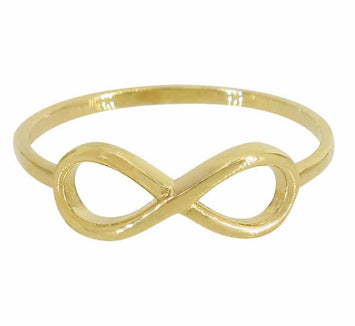 10K Gold Infinity  Ring - R003