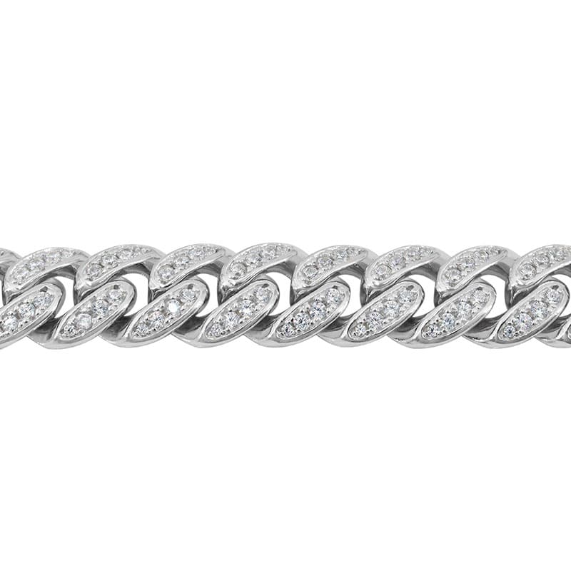 925 Sterling Silver - Rhodium Plated Chain  ART-SB00306-24