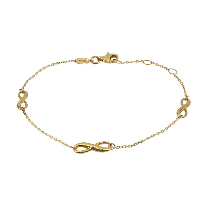 10K Yellow Gold Bracelet- B16