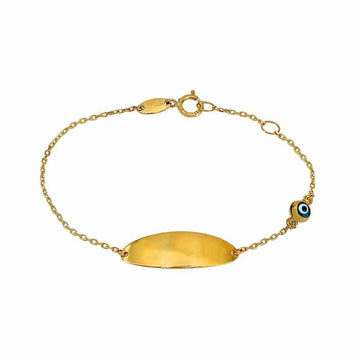10K Yellow Gold Bracelet- B67