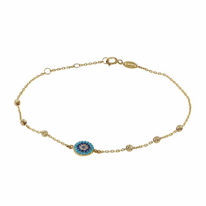 10K Yellow Gold Bracelet- B71