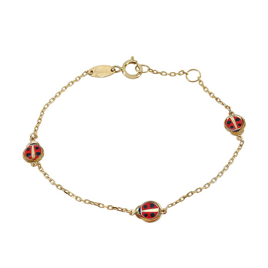 10K Yellow Gold Bracelet- B84