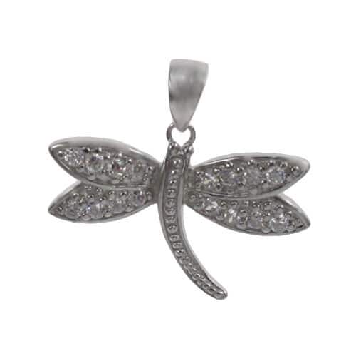 925 Sterling Silver Butter Fly Pendant - CHCZ989