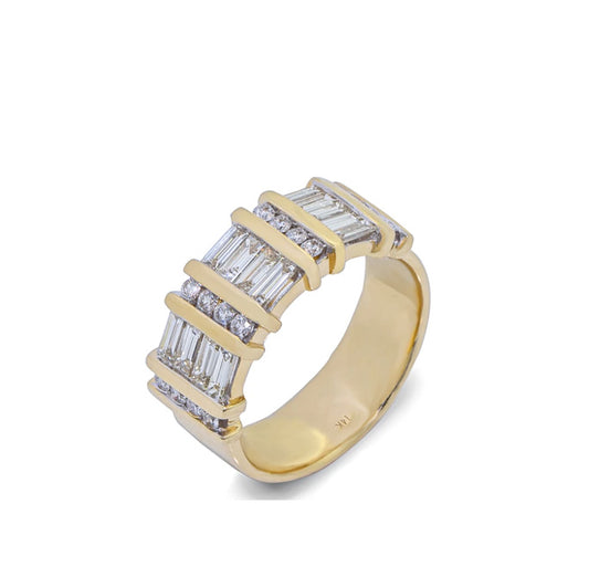 14K Diamond Fashion Ring