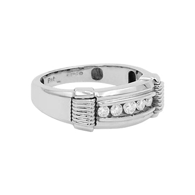 14K Diamond Men's Ring