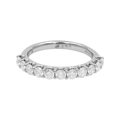 Band Dasmash 14k floriri të bardhë -1,00Kt.