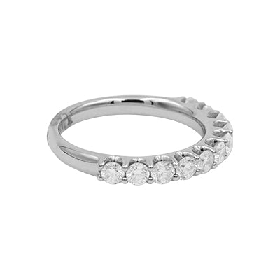 Band Dasmash 14k floriri të bardhë -1,00Kt.