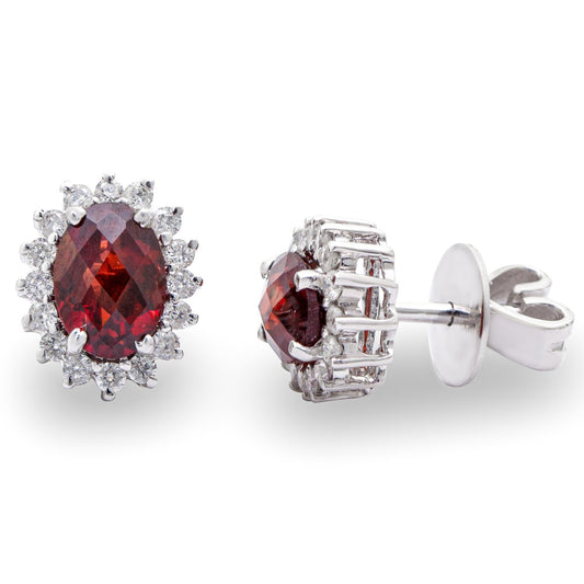 14K Precious Birthstone Earrings - 50094