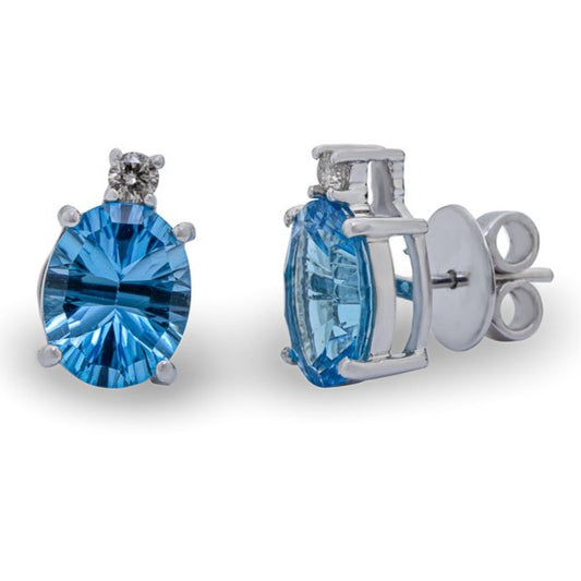 14K Practical Birthstone Earrings - 507