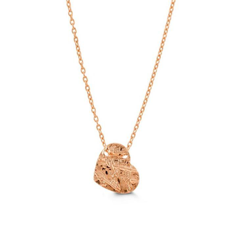 10K Rose Gold Ladies Necklace - Melody3314