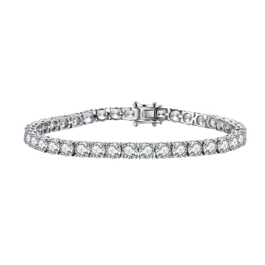 925 Sterling Silver with Round CZ Stone - 52023