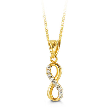10K Yellow Gold Charm Pendent - Charmed 3205