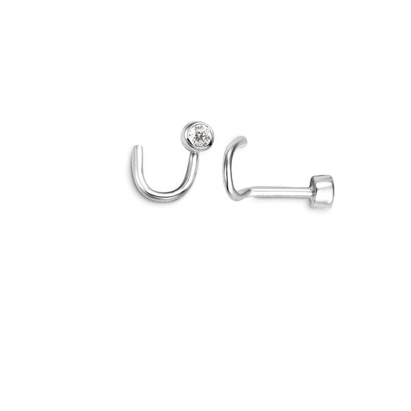 Kunj hunde 14K Y&amp;W ari me diamant - 7046