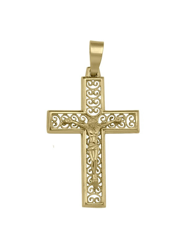 Yellow Gold Cross - N1422