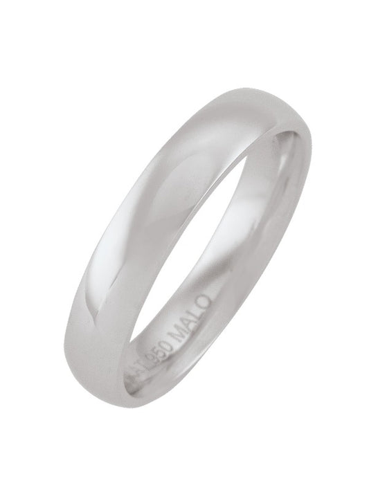 4mm Platinum Wedding Band - N6314