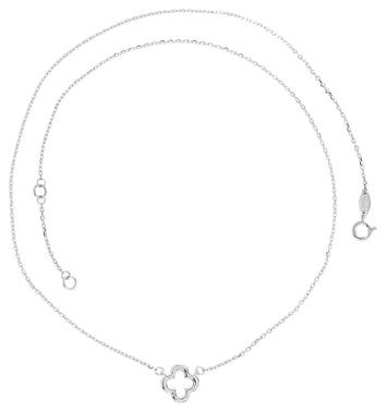 10K White Gold Necklace - TECA282W