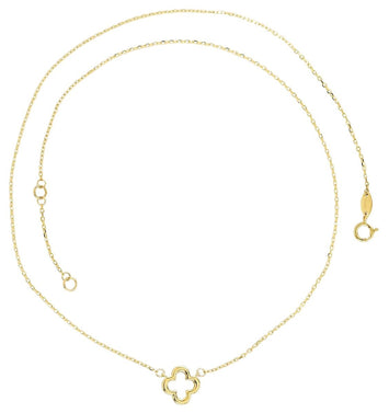 10K Yellow Gold Necklace - TECA282Y