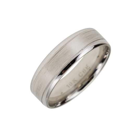 10K Super Light Wedding Band - SLA252W