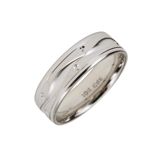 10K Super Light Wedding Band - SLA253W